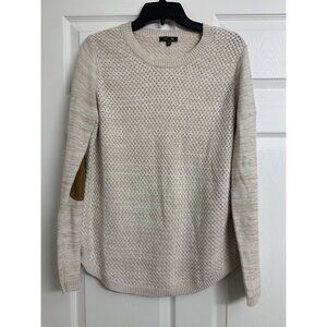 Lety & Me Basket Weave Cotton Knit Sweater Size M